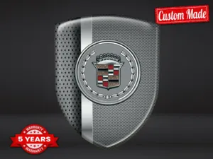 Cadillac Pegatinas Cúpula Acabado Premium Etiquetas Superiores ST